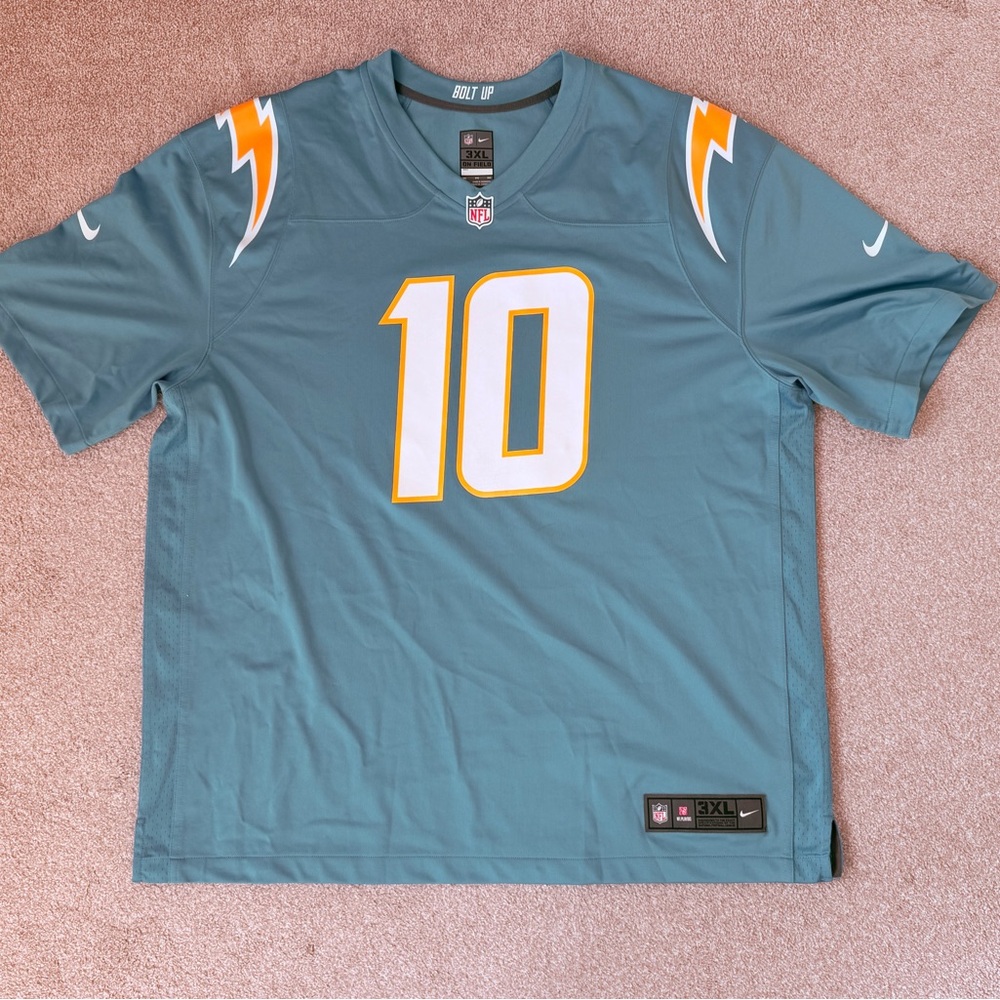 Nike Men's (SIZE 3XL)- JUSTIN HERBERT - Los Angeles Chargers